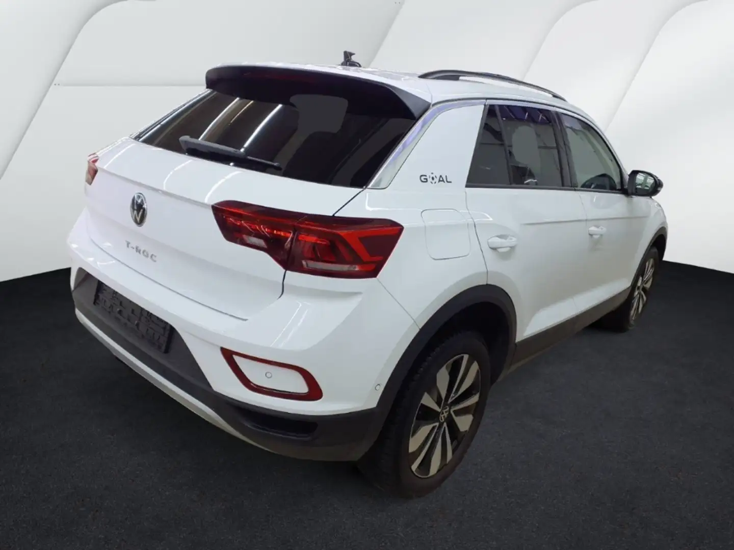 Volkswagen T-Roc Goal ACC SHZ APP NAVI TRAVEL LANE ALU LIGHT Weiß - 2