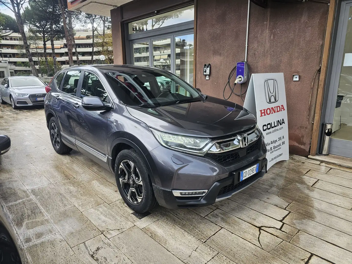 Honda CR-V CR-V 2.0 Hev eCVT Elegance Navi AWD Gris - 2
