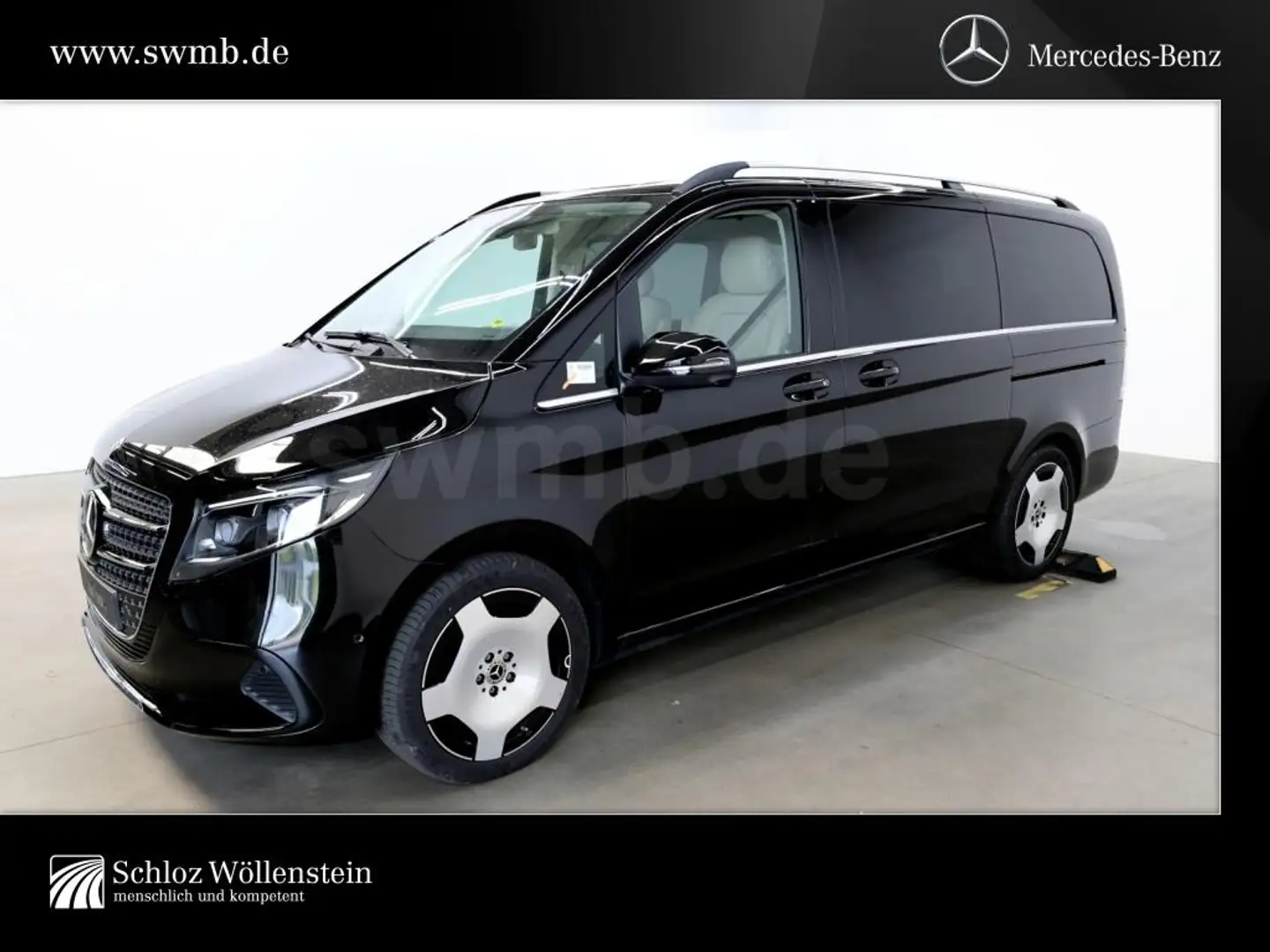 Mercedes-Benz V 300 AVANTGARDE  MBUX*Sthzg*MBeam*AHK2,5t*Sound Schwarz - 1