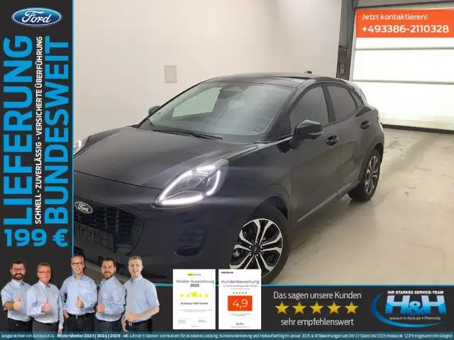 Ford Puma 1.0 M-Hybrid Aut Titanium Pano+360°Kam+SHZ
