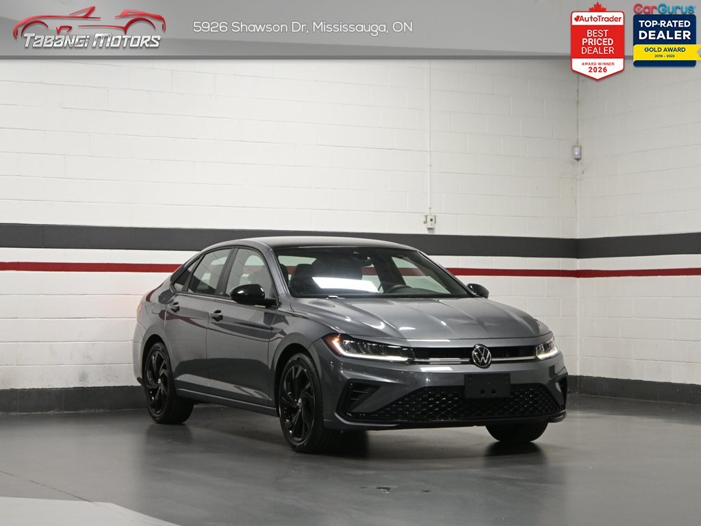 2025 Volkswagen Jetta Comfortline SPORT No Accident Leather Sunroof Ada