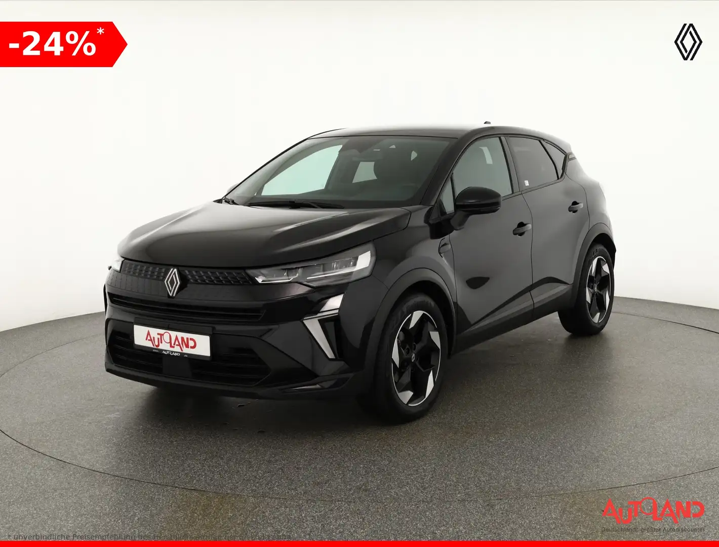 Renault Captur TCe 160 Techno Aut. LED ACC Kamera Negro - 1