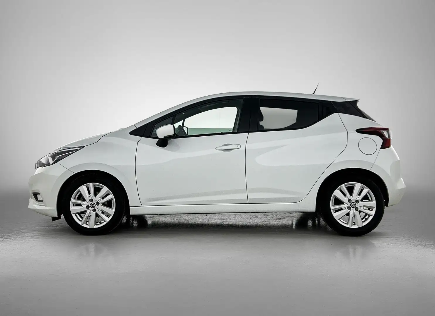 Nissan Micra 1.0 IG-T N-Connecta | LMV | Navigatie | PDC |  Cru Wit - 2