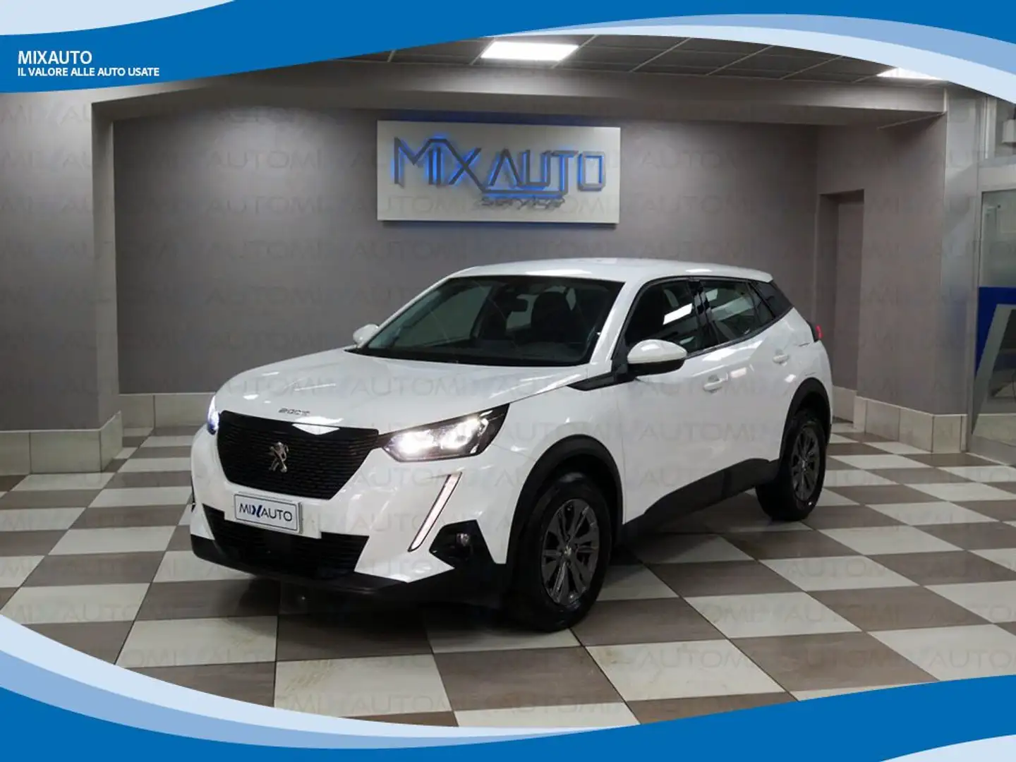 Peugeot 2008 1.2 PureTech 100cv Active EU6 Bianco - 1