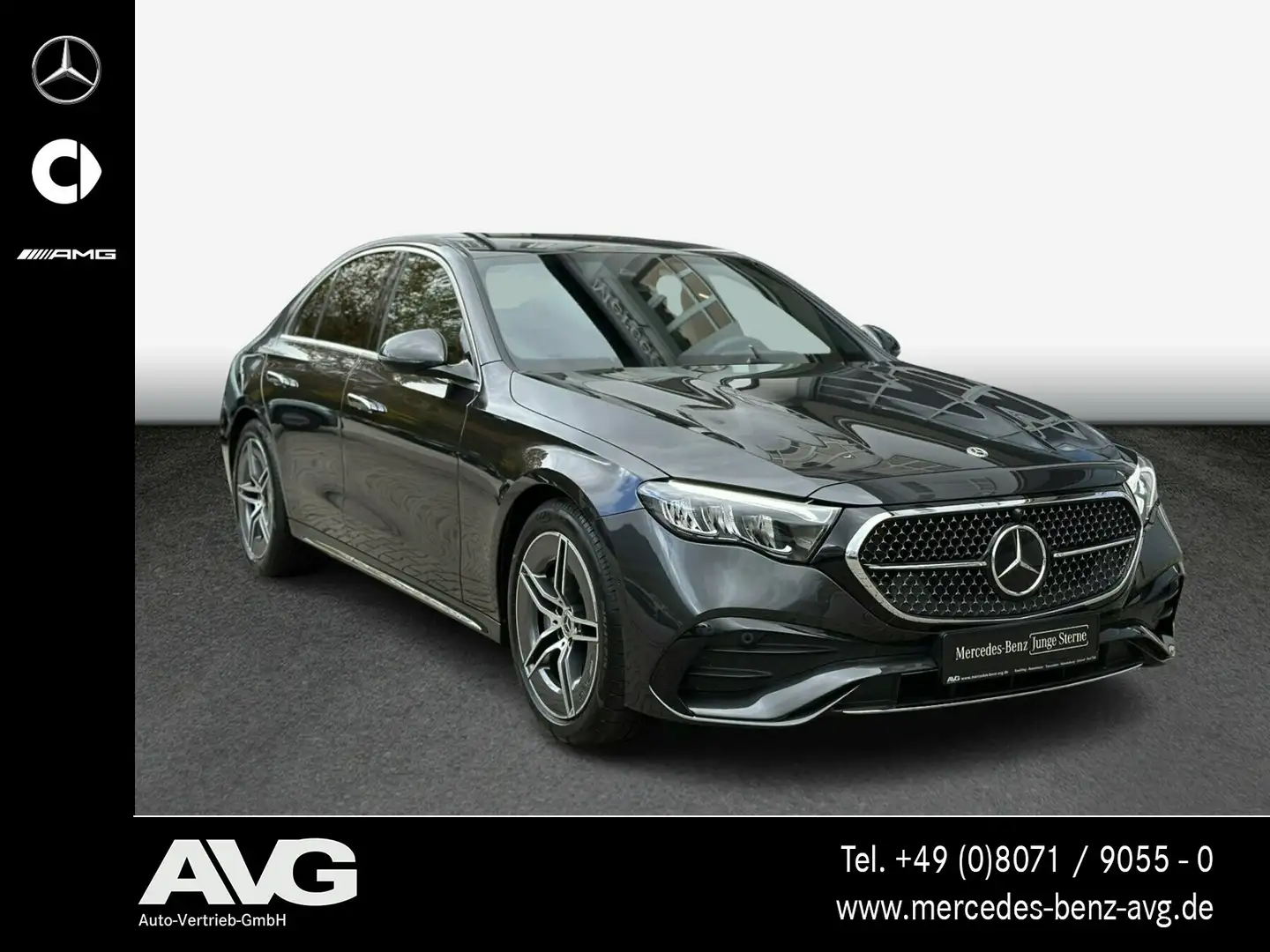 Mercedes-Benz E 220 E 220 d 4M AMG-Advanced Distronic Kamera WinterP Grau - 2