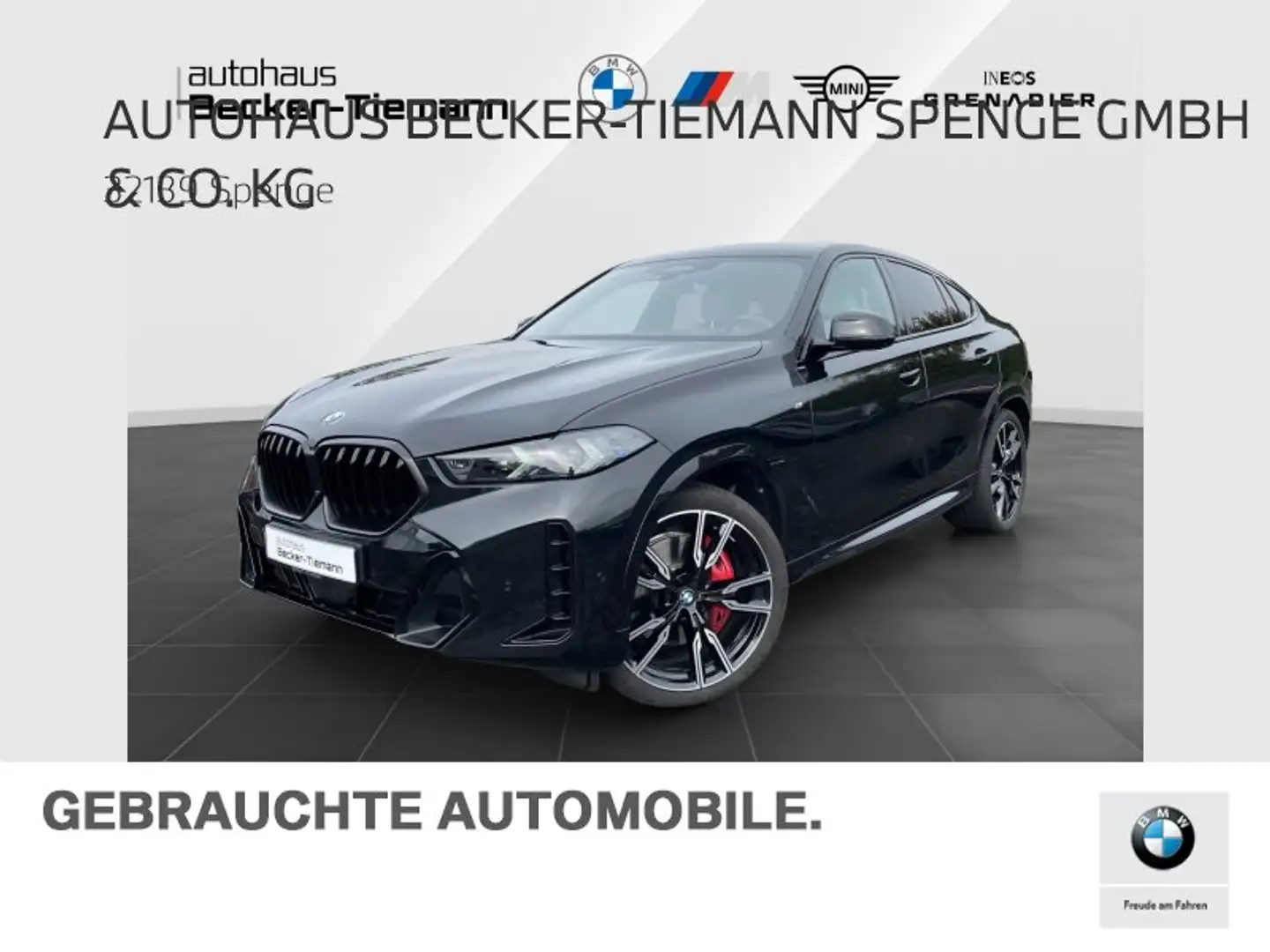 BMW X6 xDrive30d  M Sportpaket Pro - UPE 116.520,00 € #ex Zwart - 1