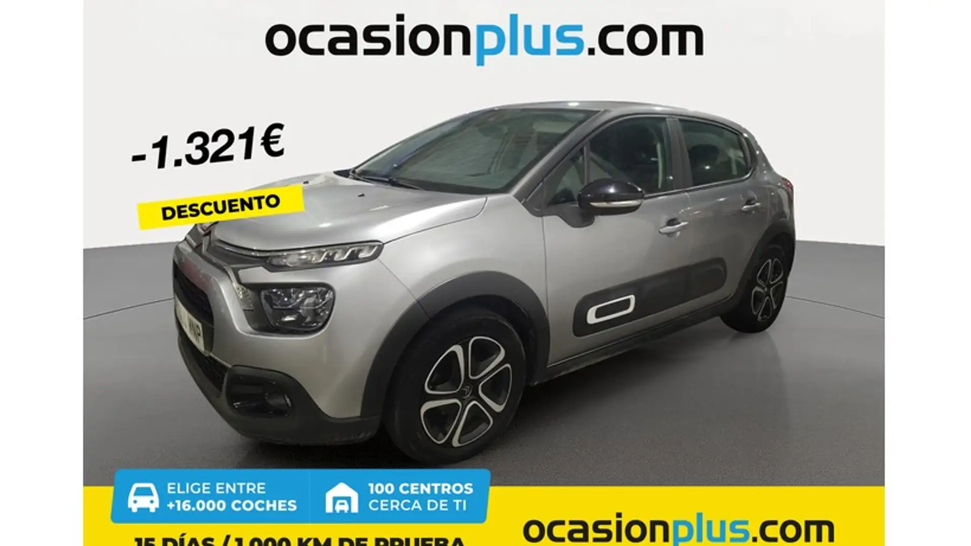 Citroen C3 Origin 1.2 PureTech S&S Plus 83 Argent - 1