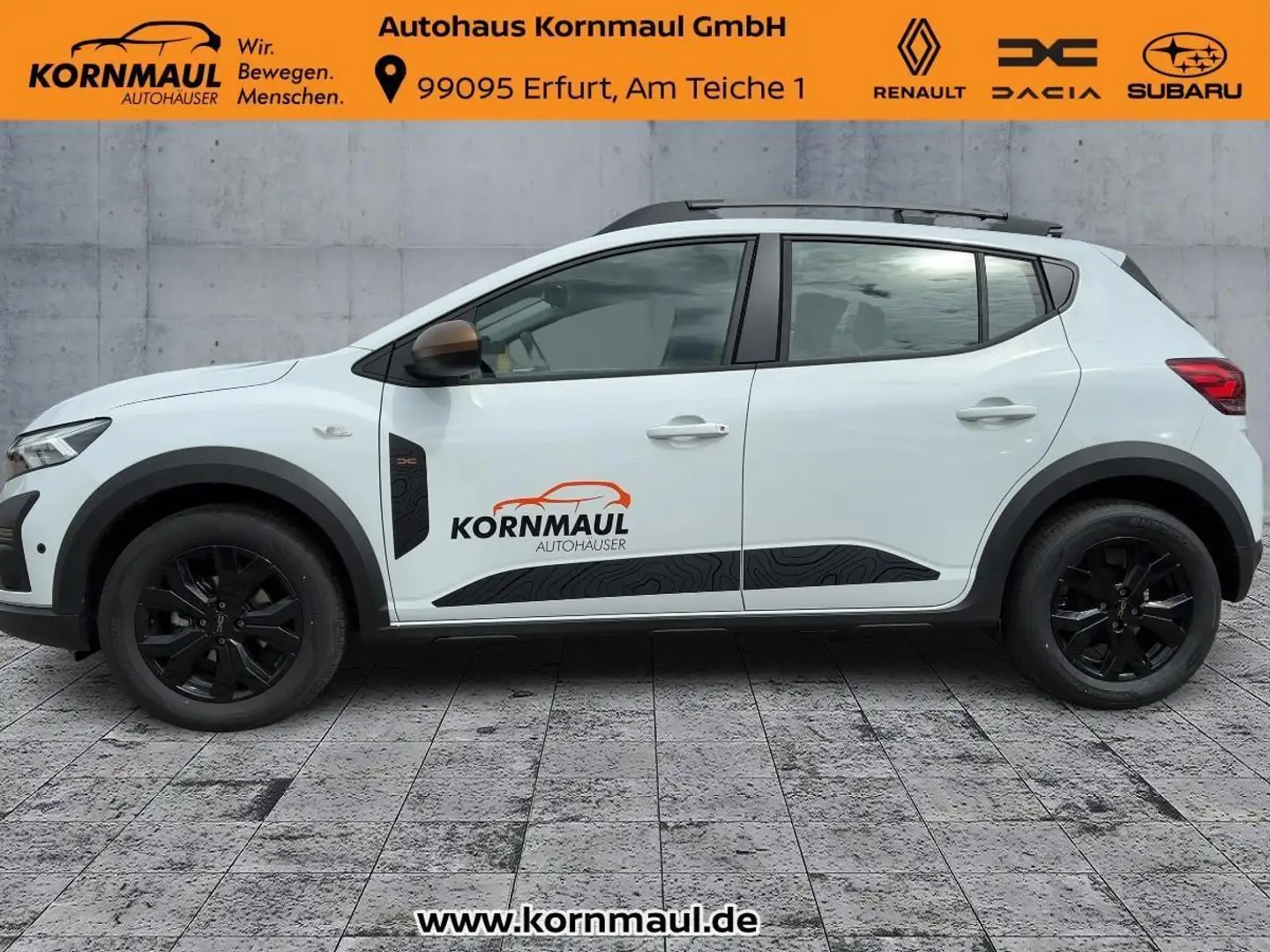 Dacia Sandero III Stepway Extreme TCe 110 PS Sitzheizung vorne,  Bianco - 2