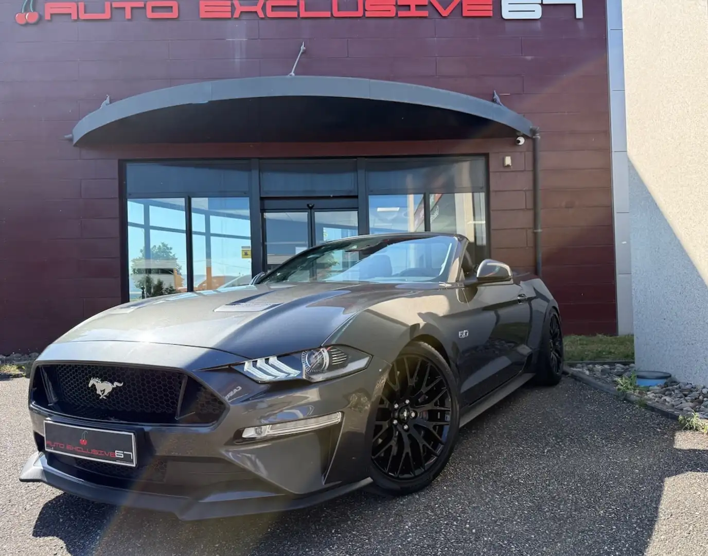 Ford Mustang Mustang GT Convertible V8 5.0 BVA10 B&O COCKPIT Grijs - 1