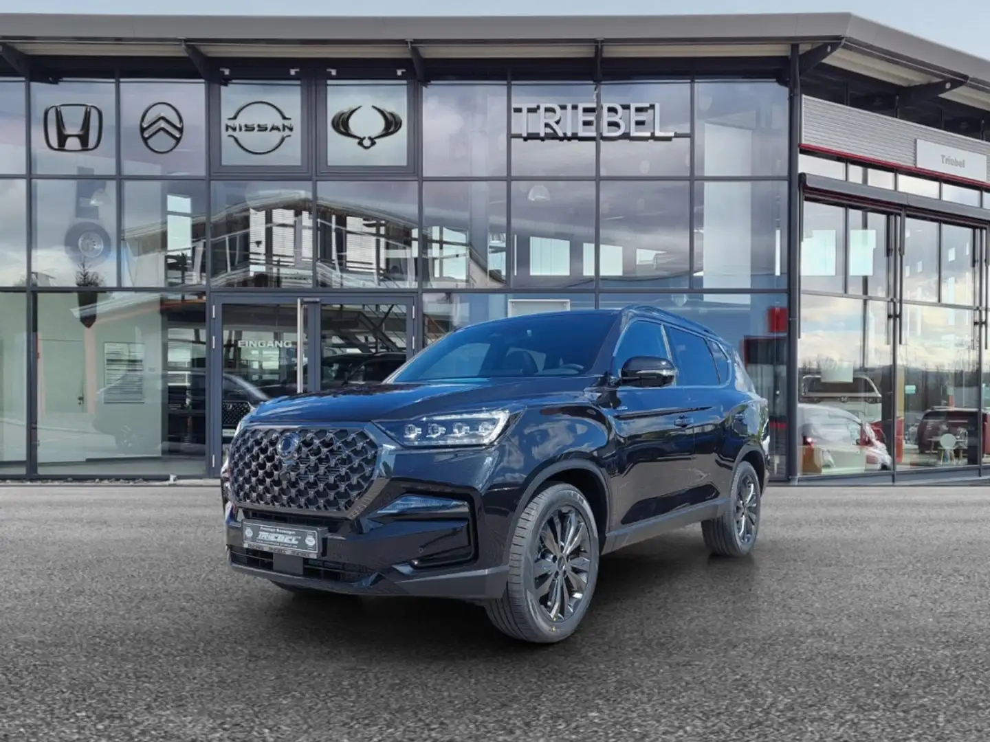 KGM Rexton BLACK 2.2 XDi AT°El. Panodach°Navi°Leder°360 Kamer Noir - 2