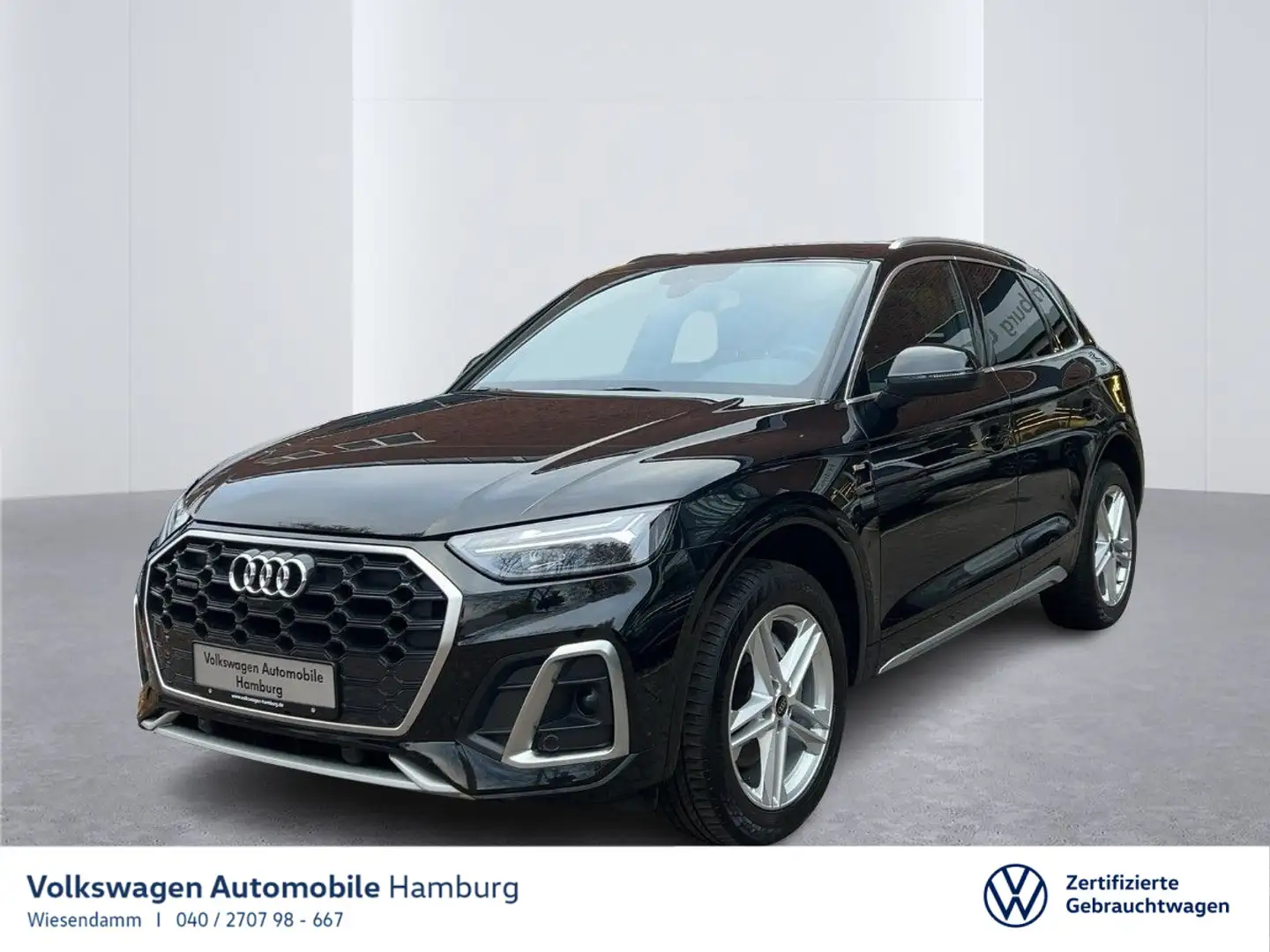 Audi Q5 40 2.0 TDI quattro S-tronic S line Kamera Schwarz - 1
