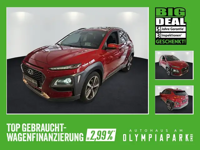 Hyundai KONA 1.6 T GDI Premium LED*ALLRAD*LEDER*PDC