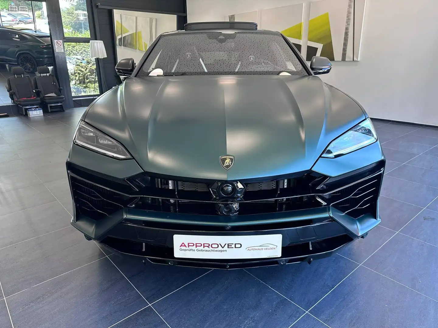Lamborghini Urus Urus SE, Akrapovic, foliert, TOP spec Grün - 2