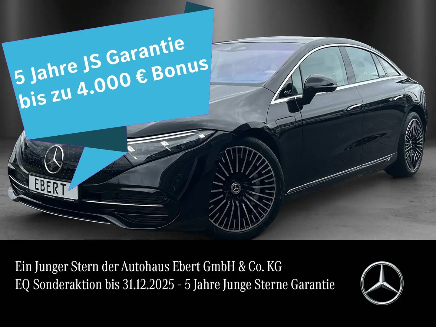 Mercedes-Benz EQS 580 21"AMG Exclu AR-HAL Hyper HAL 22kw Masage Noir - 1