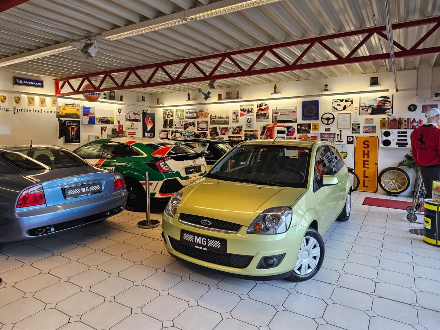 Ford Fiesta Fiesta Trend 1,25 16V Trend Verde - 1