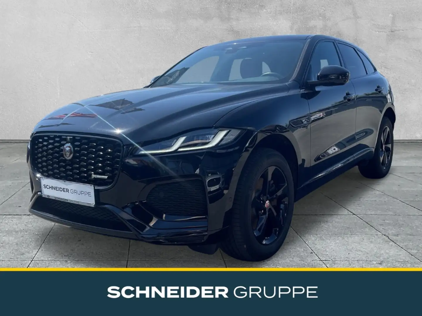 Jaguar F-Pace D200 R-DYNAMIC S +ACC+AHK+3D Cam+ Schwarz - 1