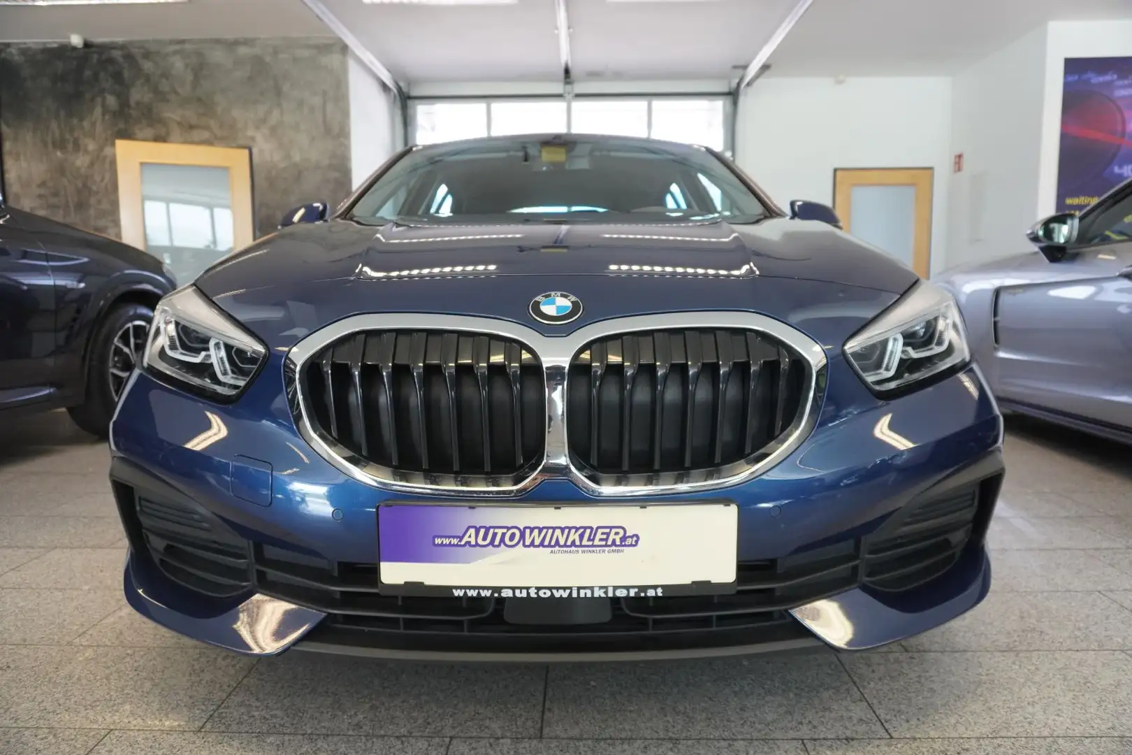 BMW 116 d LED/Navi/Virtual Blau - 2