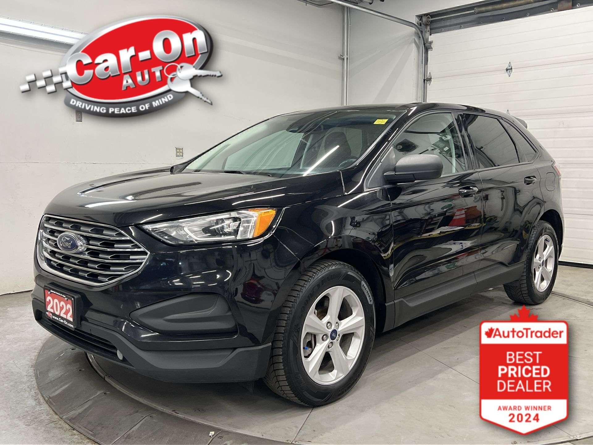 Black 2022 Ford Edge SUV / Crossover All-Wheel Drive Automatic