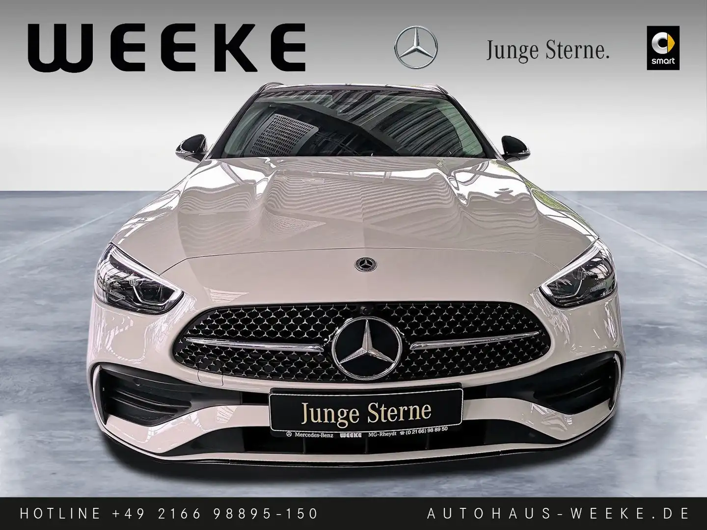 Mercedes-Benz C 220 d T AMG ADVANVED PLUS+NIGHT+PANO-SD+MEMORY Blanc - 2