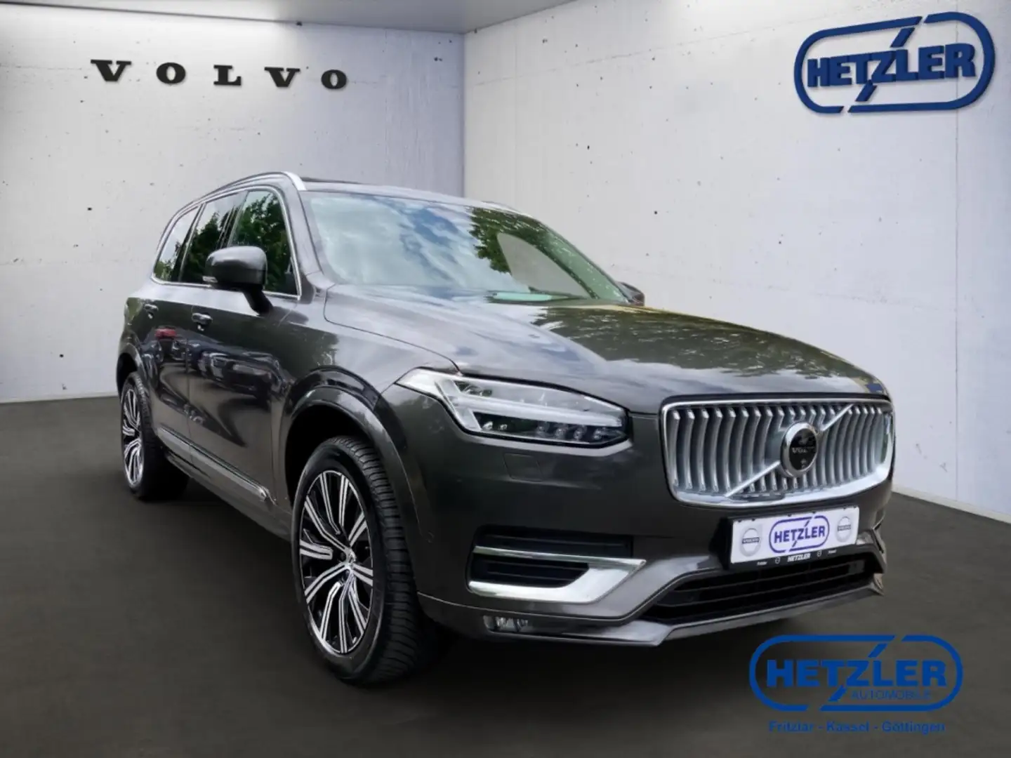 Volvo XC90 Plus Bright AWD B5 Diesel EU6d 7-Sitzer StandHZG A Gris - 2