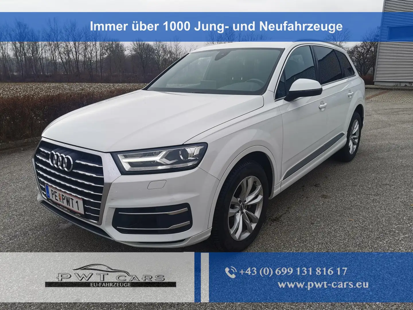 Audi Q7 200 kW (272 PS), Automatik, Allrad Weiß - 1