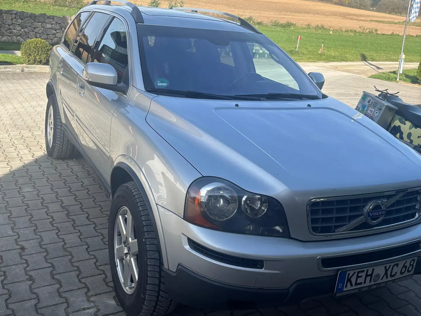 Volvo XC90 XC90 D3 Geartonic Summum Silber - 2
