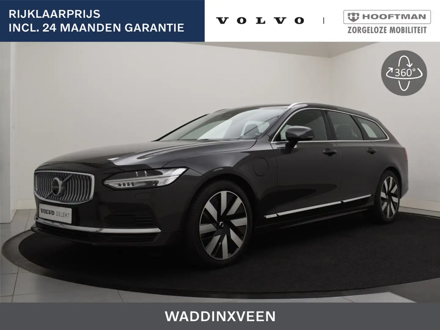 Volvo V90 T6 PLUG-IN HYBRID ULTIMATE BRIGHT MASSAGE-STOELEN Gris - 1