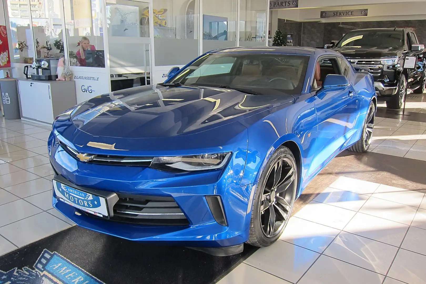 Chevrolet Camaro 2,0 Turbo Coupe Aut. Blau - 2