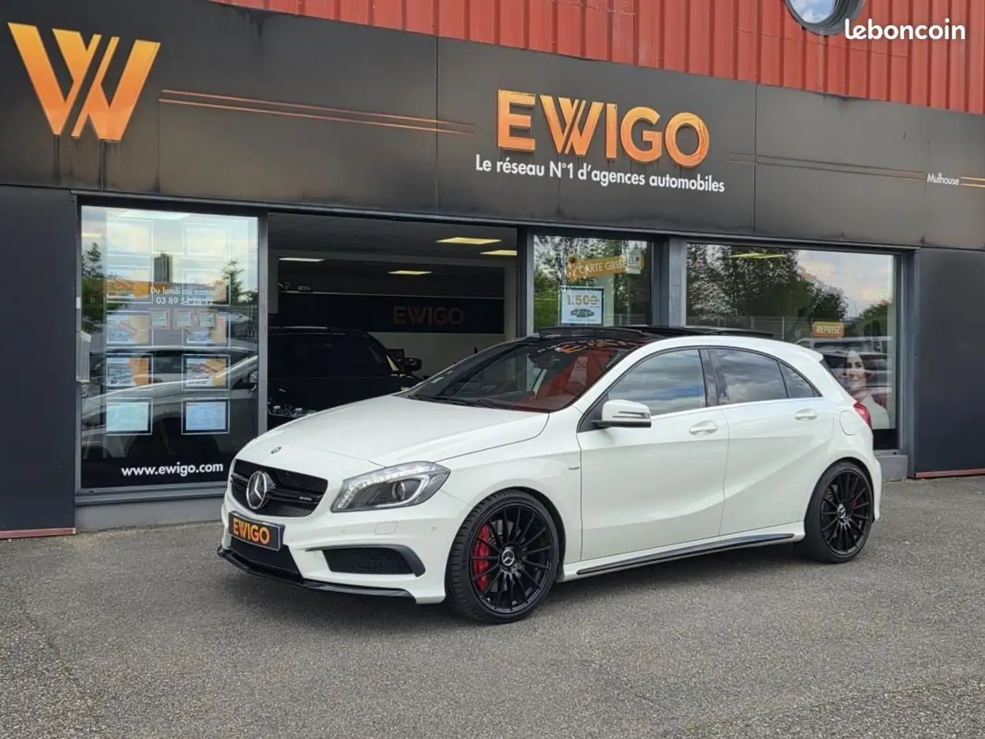 Mercedes-Benz A 45 AMG Mercedes 2.0 45 360 AMG 4MATIC SPEEDSHIFT-DCT BVA Blanc - 1