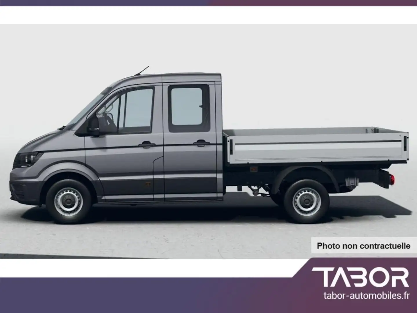 Volkswagen Crafter Pritsche DoKa 35 2.0 TDI 140 Gris - 2