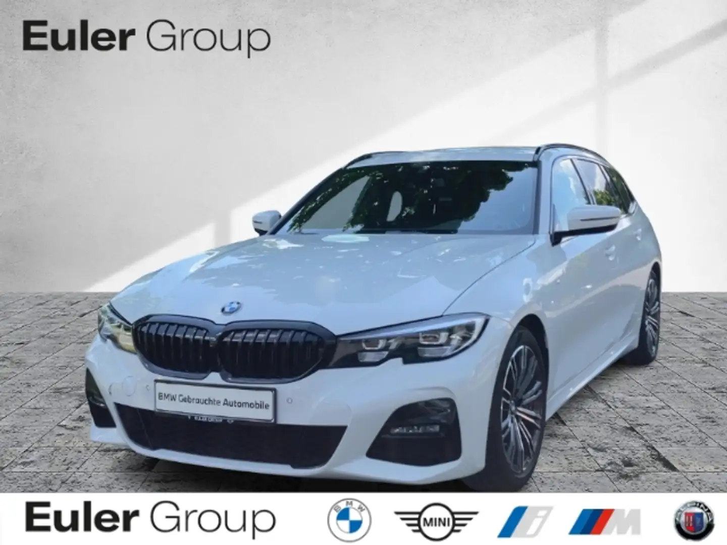 BMW 318 i Touring M-Sport Navi DigiCockpit LED Klimaautom Weiß - 1