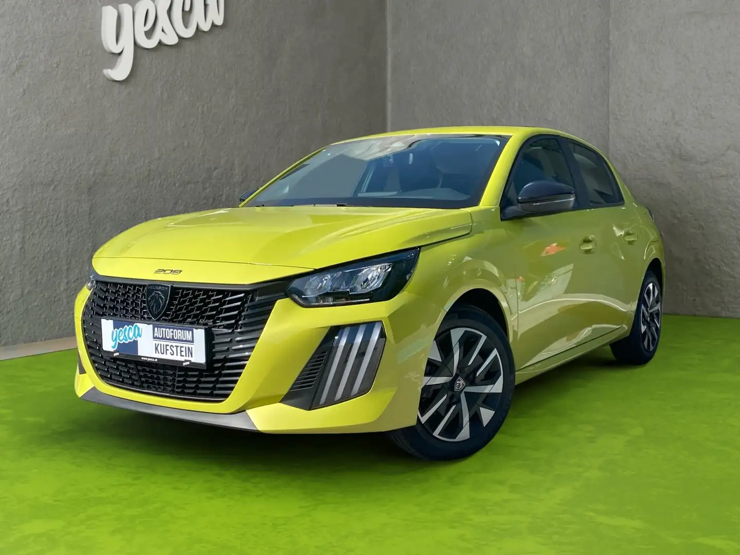 Peugeot 208 STYLE 100PS|16900 FIN.&VERS.BONUS|CARPLAY|LED|PDC Gelb - 1