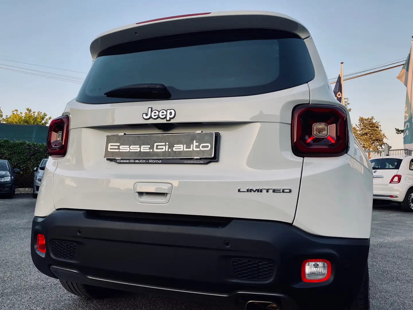 Jeep Renegade LIMITED **POSS.PACK MEDIA**VED.NOTE Bianco - 2