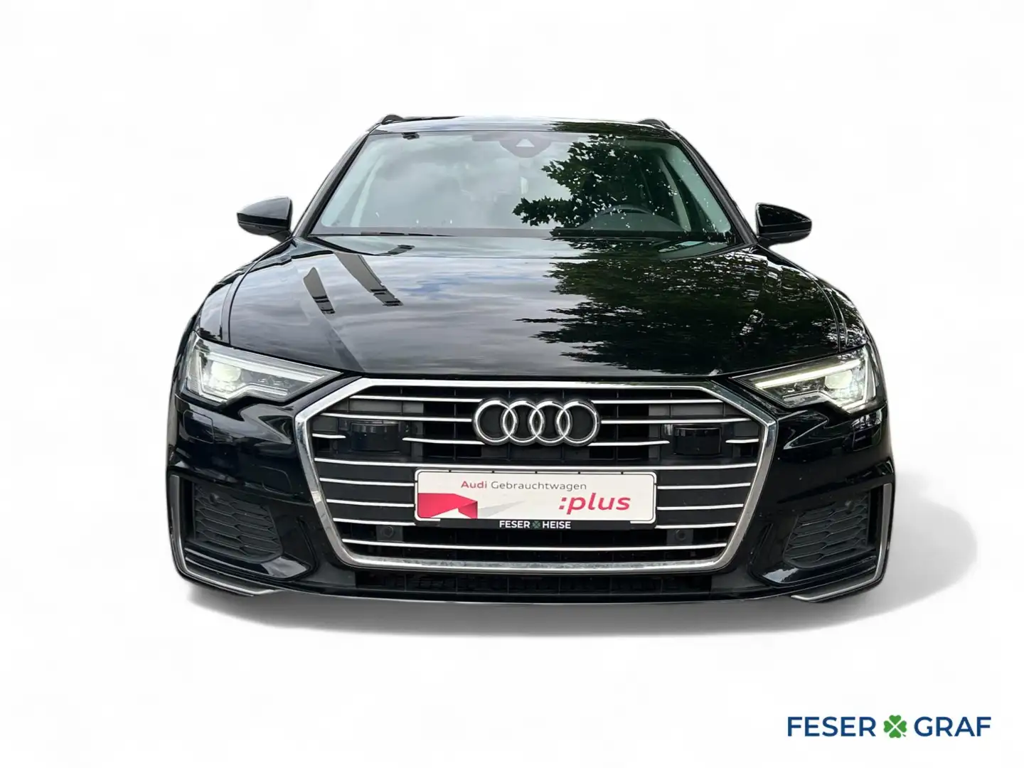 Audi A6 Avant 40 TDI S tronic Matrix/Kamera/SHZ/AHK/VC+/AC Schwarz - 2