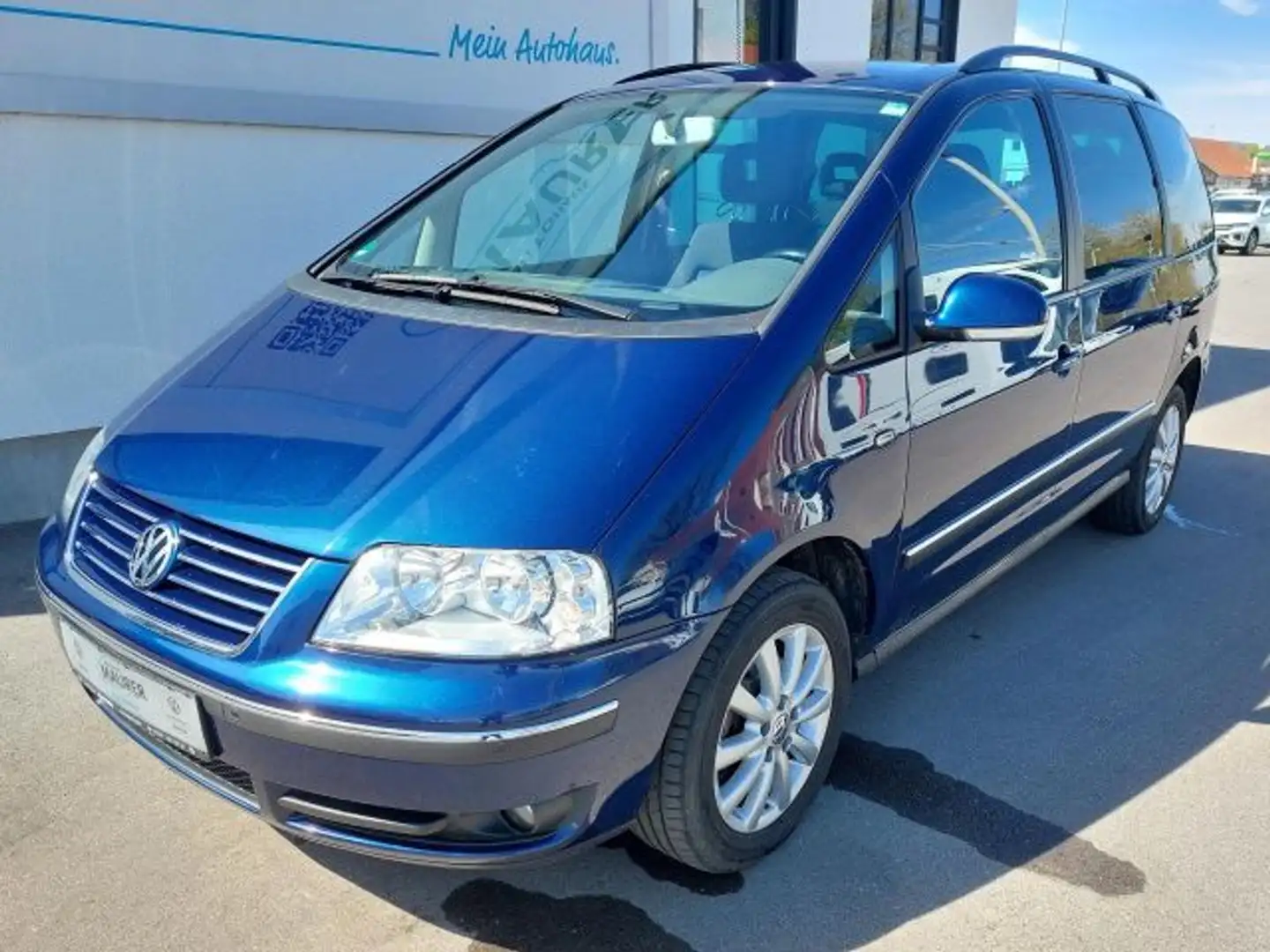 Volkswagen Sharan 1,9 TDI Automatik 7-Sitze AHK PDC Klima Albastru - 2