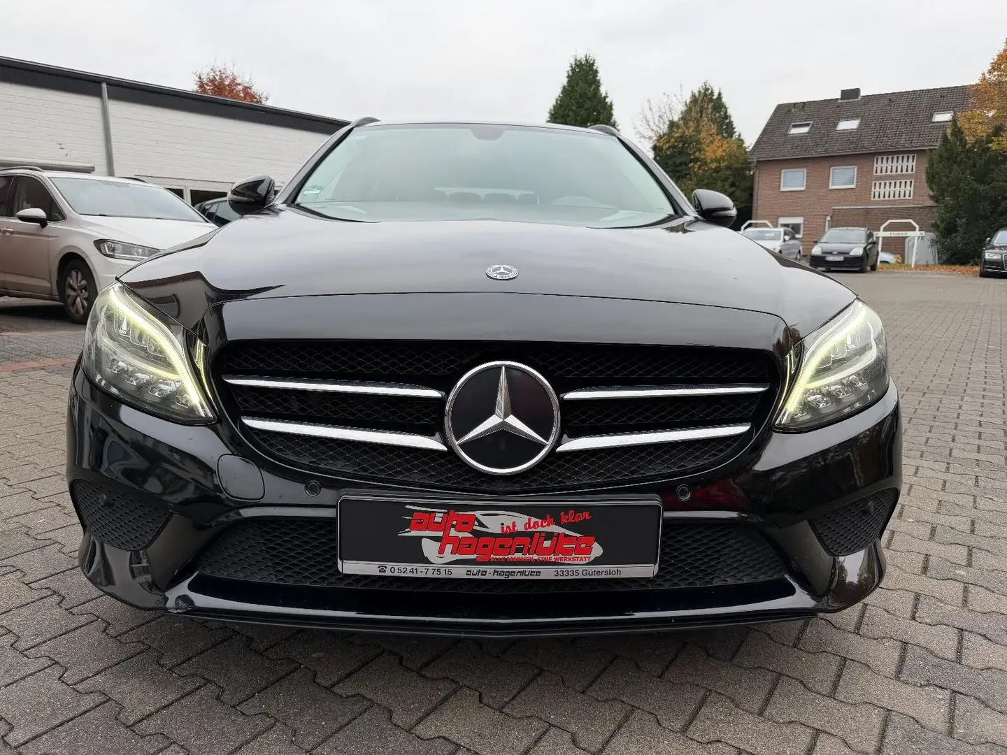 Mercedes-Benz C 200 T d Night Kamera LED 8xBereift uvm. Schwarz - 2