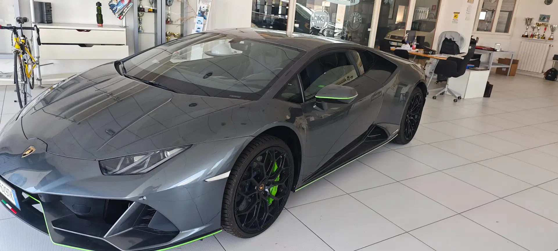 Lamborghini Huracán Coupe 5.2 Evo AWD 640 CV.  IVA ESPOSTA Gris - 2