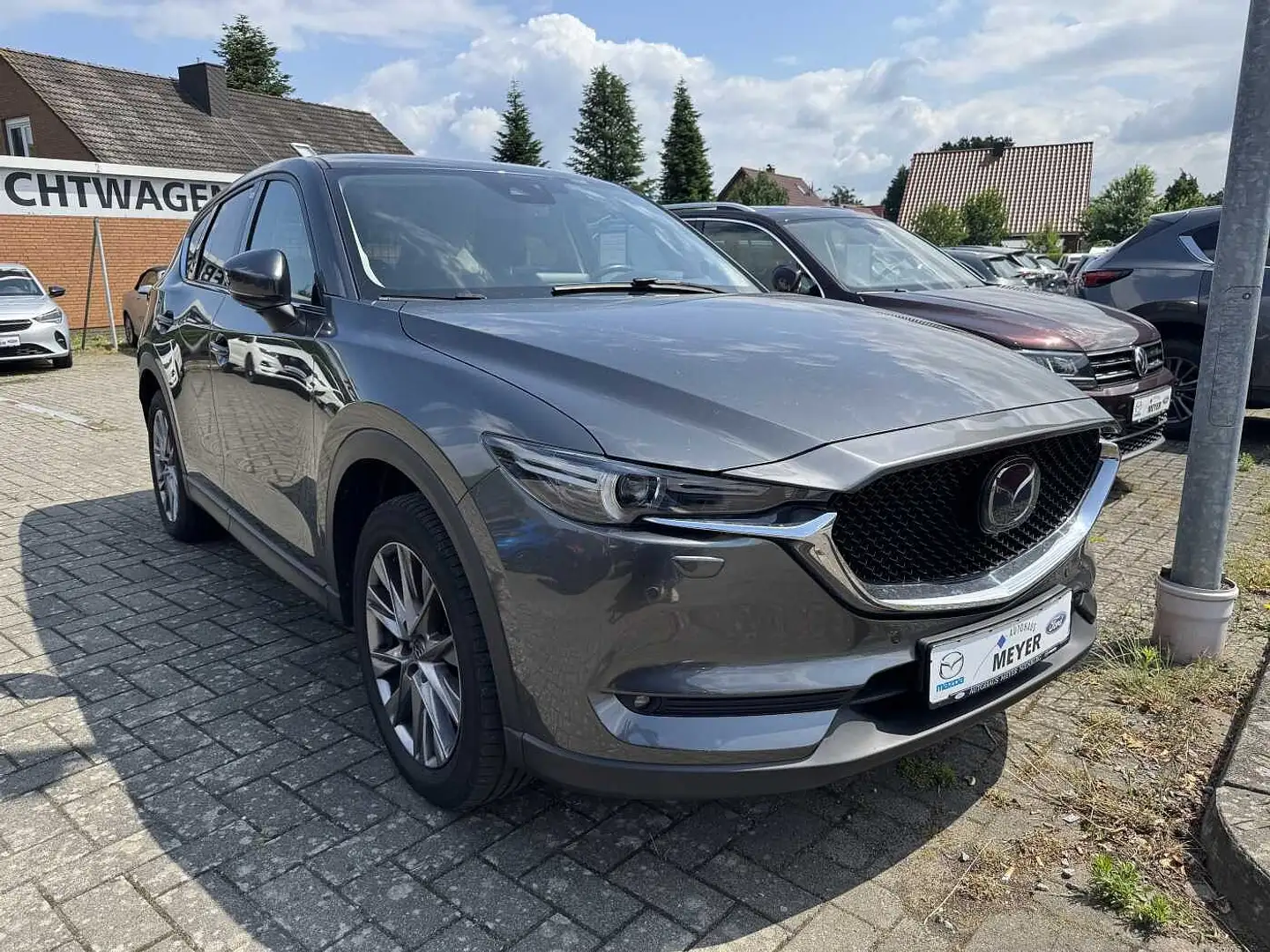 Mazda CX-5 SKYACTIV-D 184 Aut. AWD Sports-Line Grau - 1