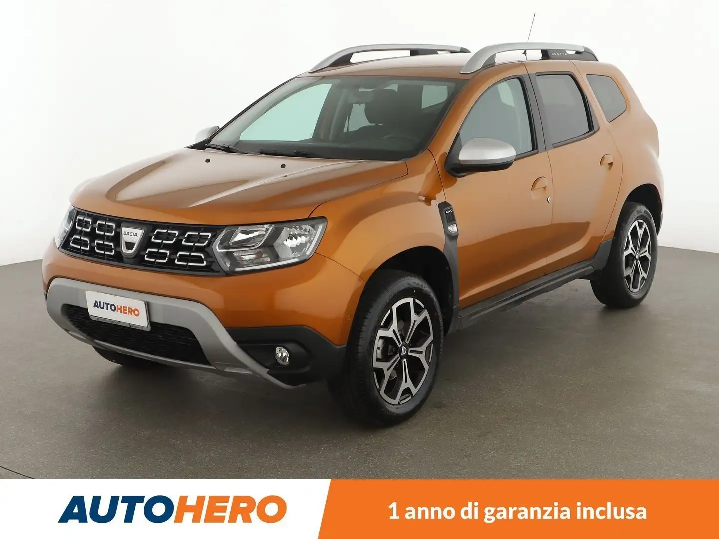 Dacia Duster 1.5 Blue dCi Prestige 115 CV 4x4 Arancione - 1