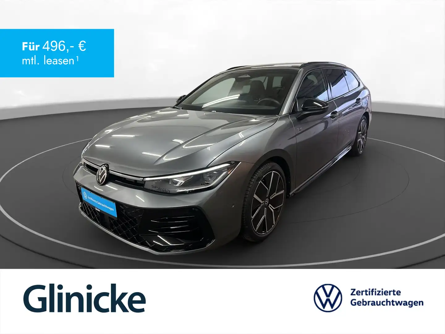 Volkswagen Passat Variant 2.0 TDI R-Line AHK Matrix LM 19" Grau - 1