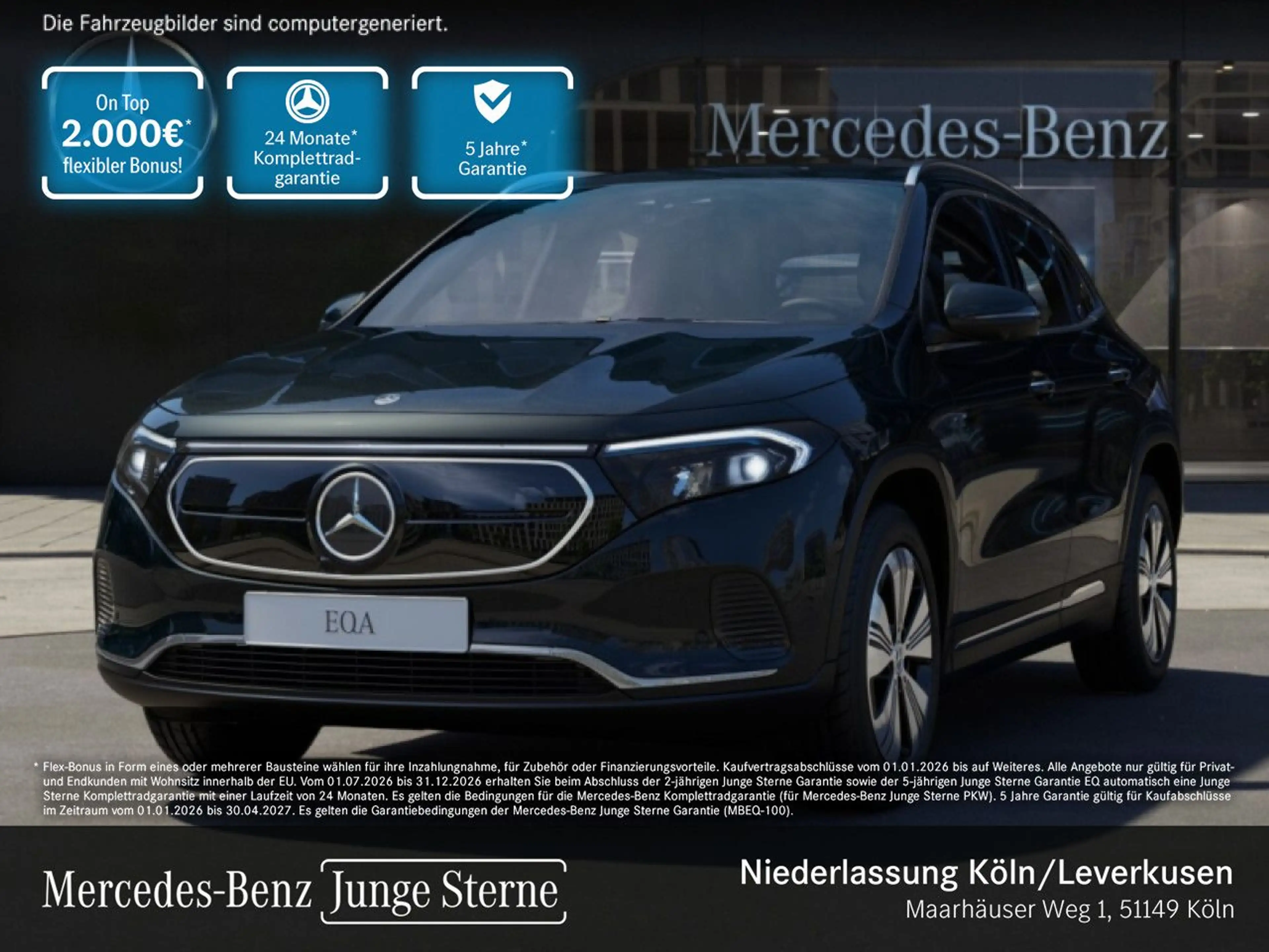 Mercedes-Benz EQA 250 PROG+PLUS-PAKET+360+KEYLESS