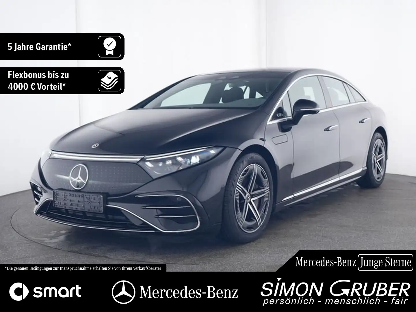 Mercedes-Benz EQS 450 4M AMG Pano Hyper HAL DigitalL Mod 2025 crna - 1