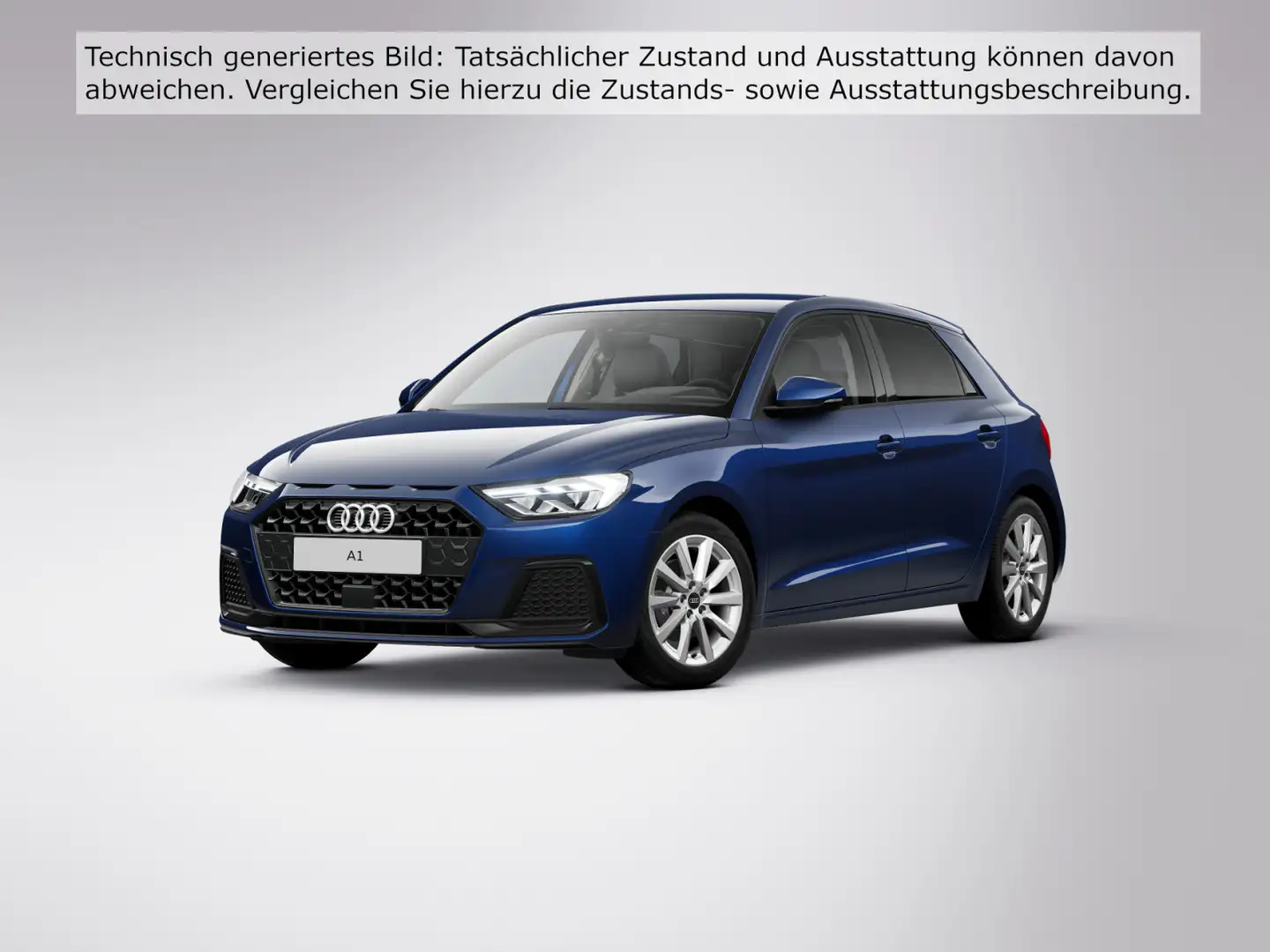 Audi A1 advanced 30 TFSI Blau - 2
