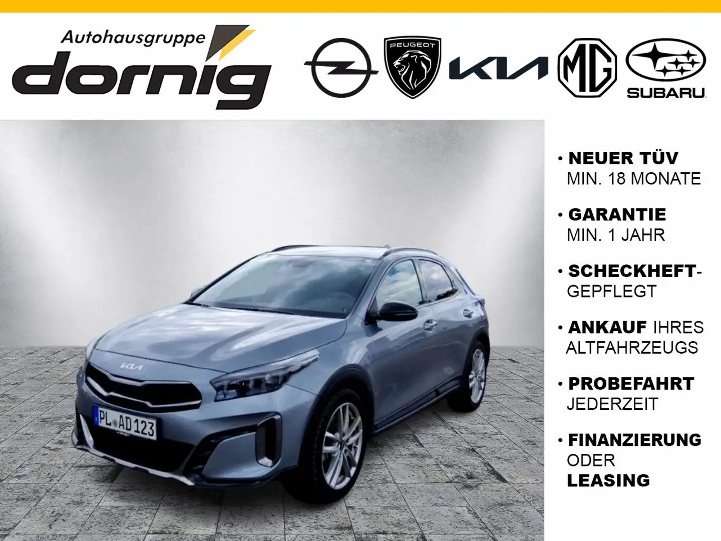 Kia XCeed 1.6T-GDi GT-Line DCT7 Silber - 1