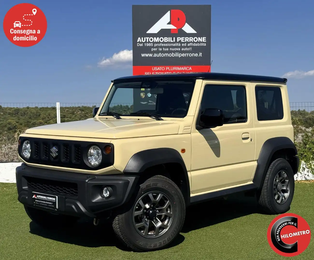 Suzuki Jimny 1.5 AT Top 4wd 4 posti ( Auto/Navi/Xeno/Ridotte) Beige - 1