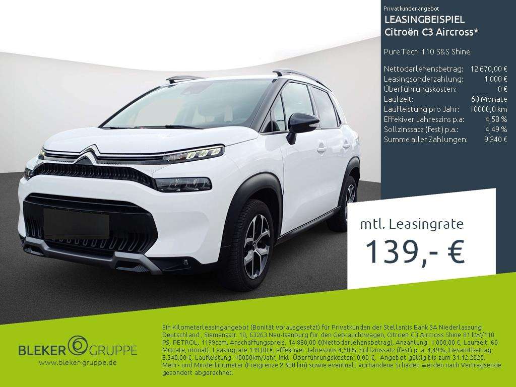 Second hand Citroen C3 Aircross 1.2 shine