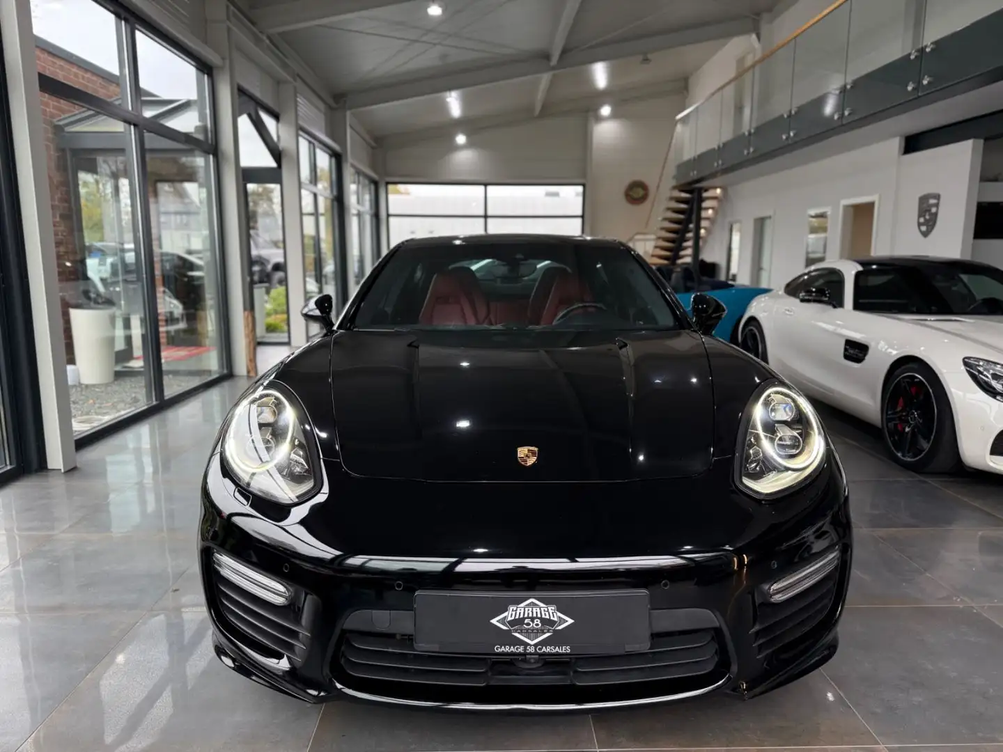 Porsche Panamera Turbo 4.8 V8/Carbon/Chrono/Sport-Design Schwarz - 2
