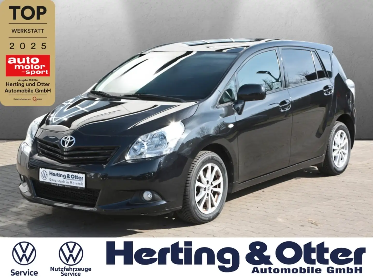 Toyota Verso Edition Temp El. Panodach GJR PDCv+h Freisprech Kl Schwarz - 1