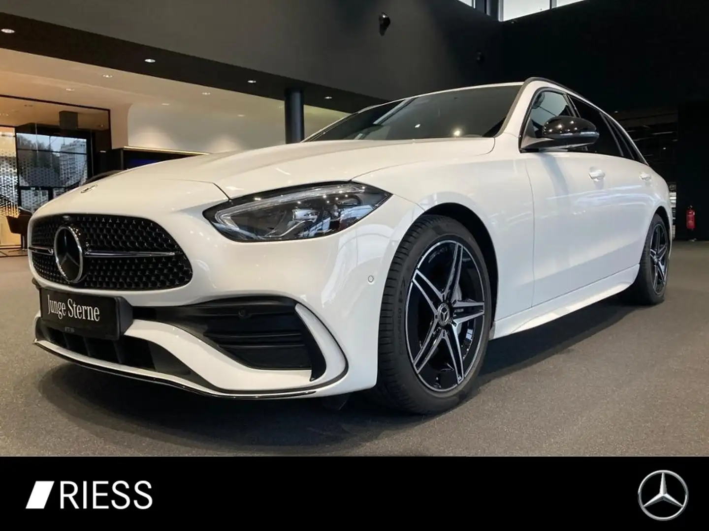Mercedes-Benz C 200 T AMG+AHK+Distronic+LED+MBUX+Night+Ambient Weiß - 1