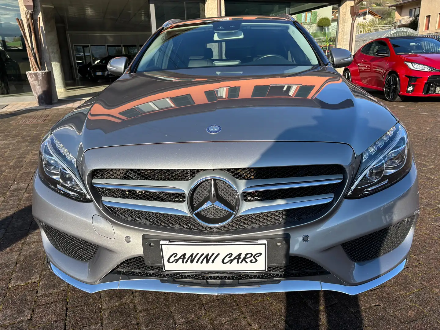Mercedes-Benz C 220 C SW 220 d (bt) Premium auto AMG Gris - 2